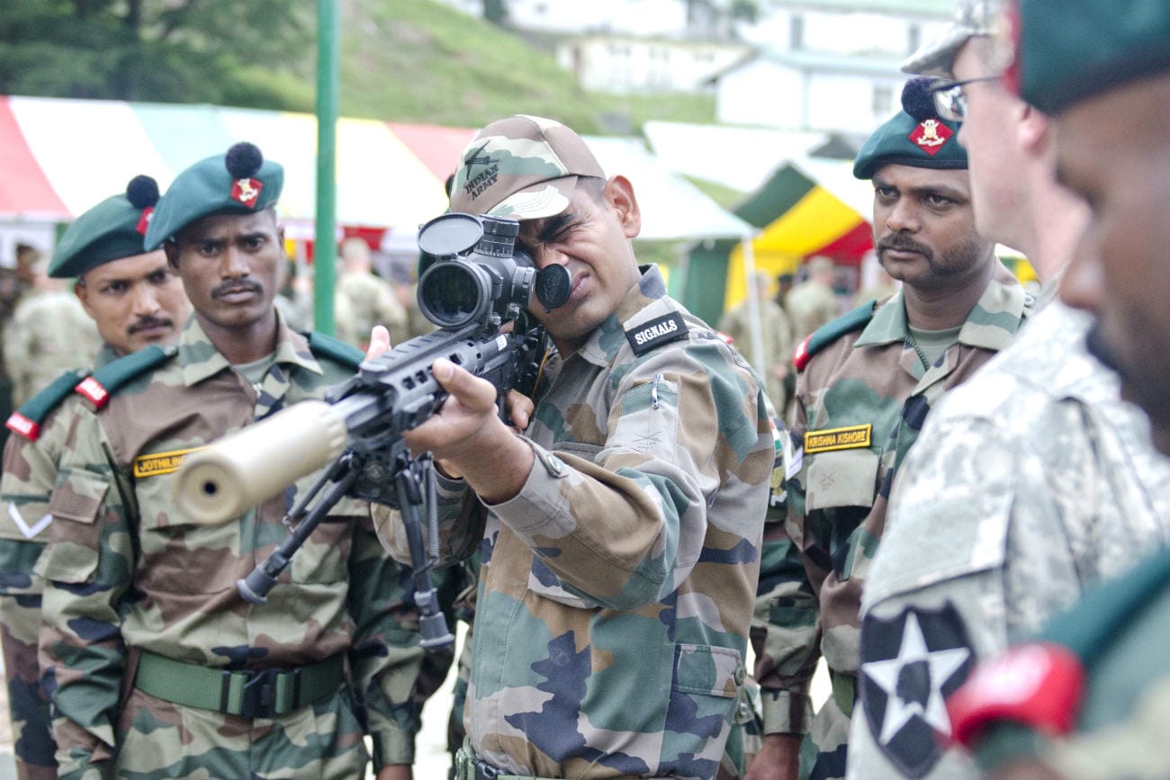 Indian Armed Forces Sniper rifle