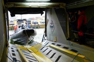 M80 Stiletto Unloads Boat