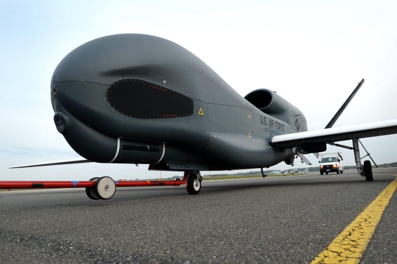 RQ-4 Global hawk front