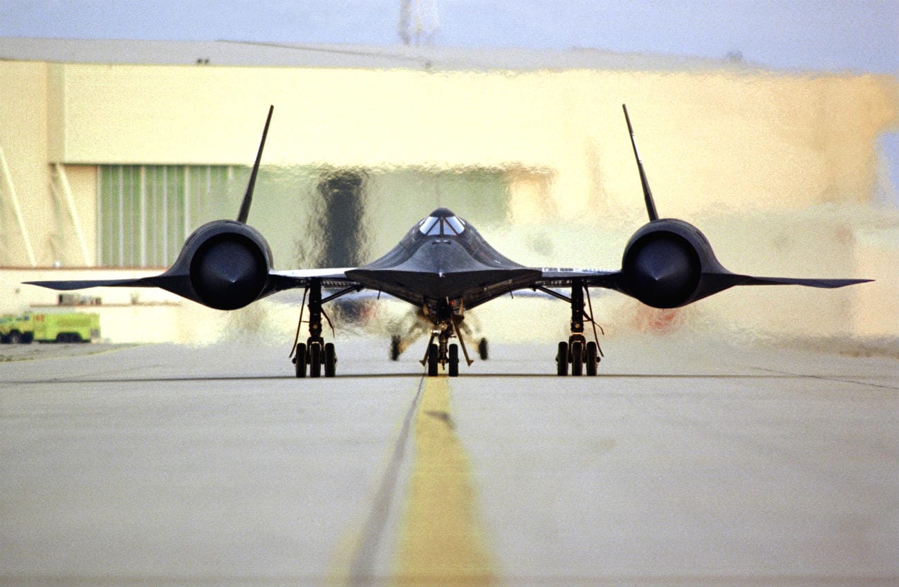 SR-71 blackbird engine start
