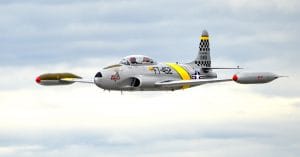 T-33 Shooting Star in Flight