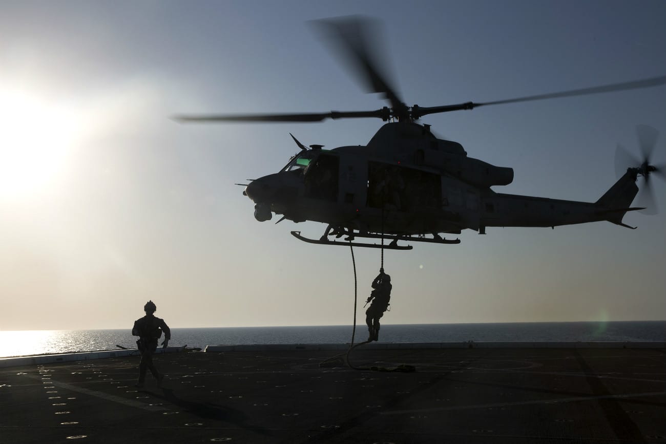 UH-1 Fast rope Carrier