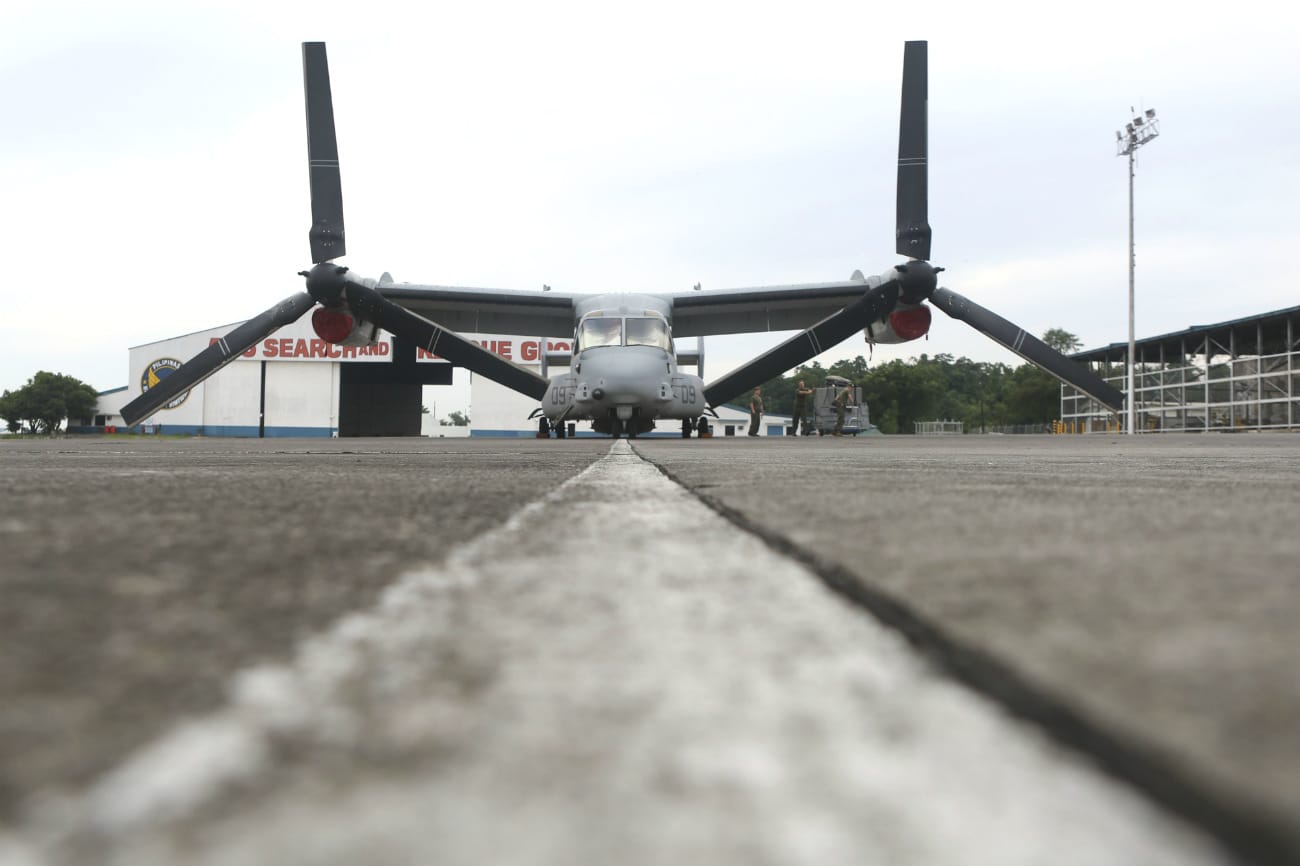 V-22 Osprey front