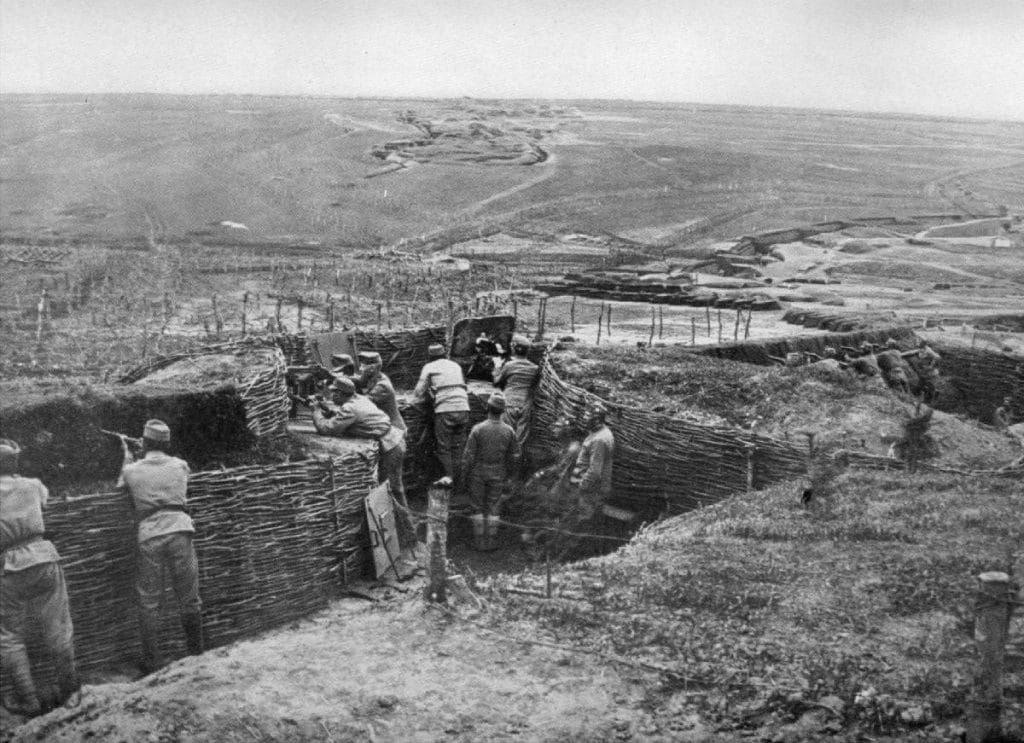 Trenches of World War I trench warfare