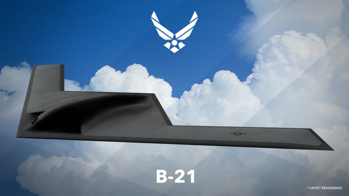 B-21 Raider artist rendering