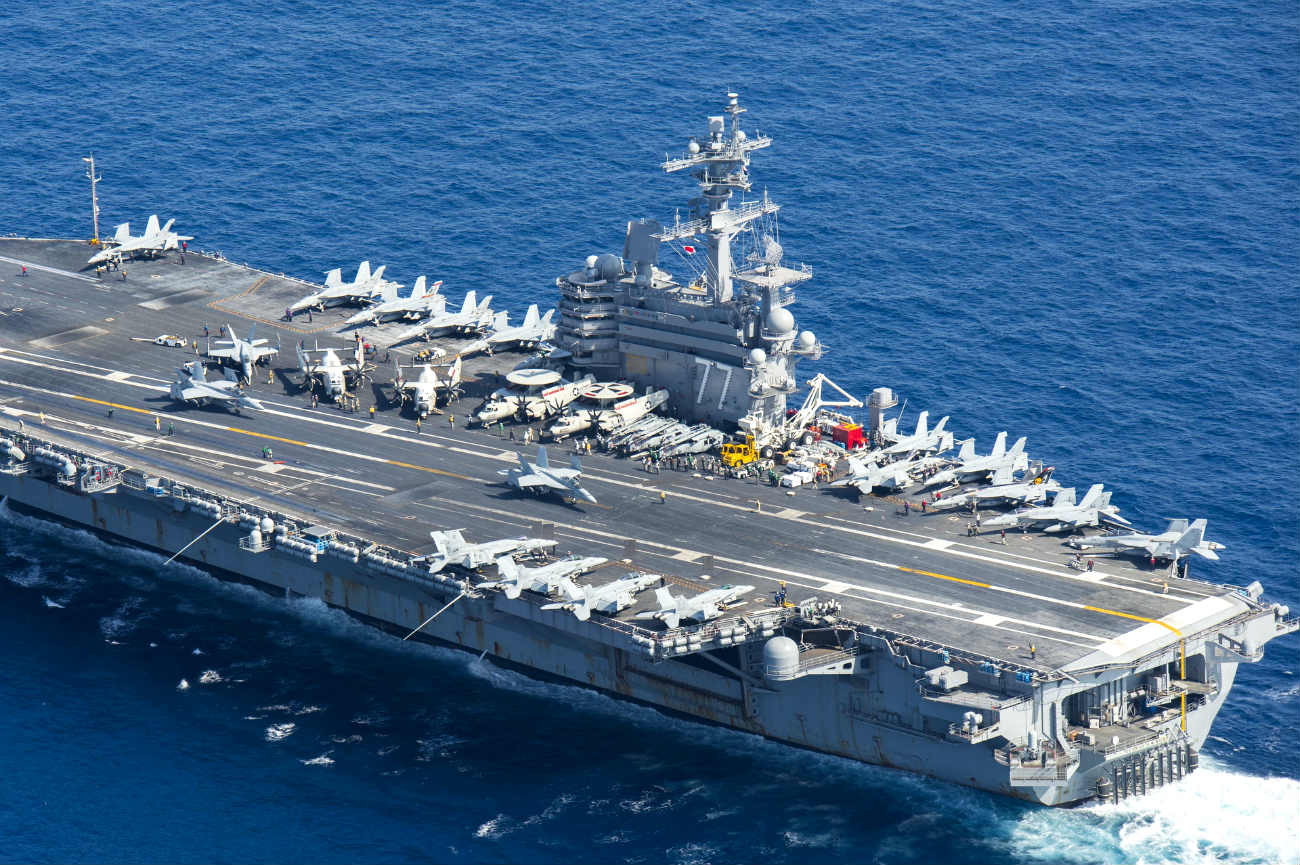 Aircraft carrier HW Bush