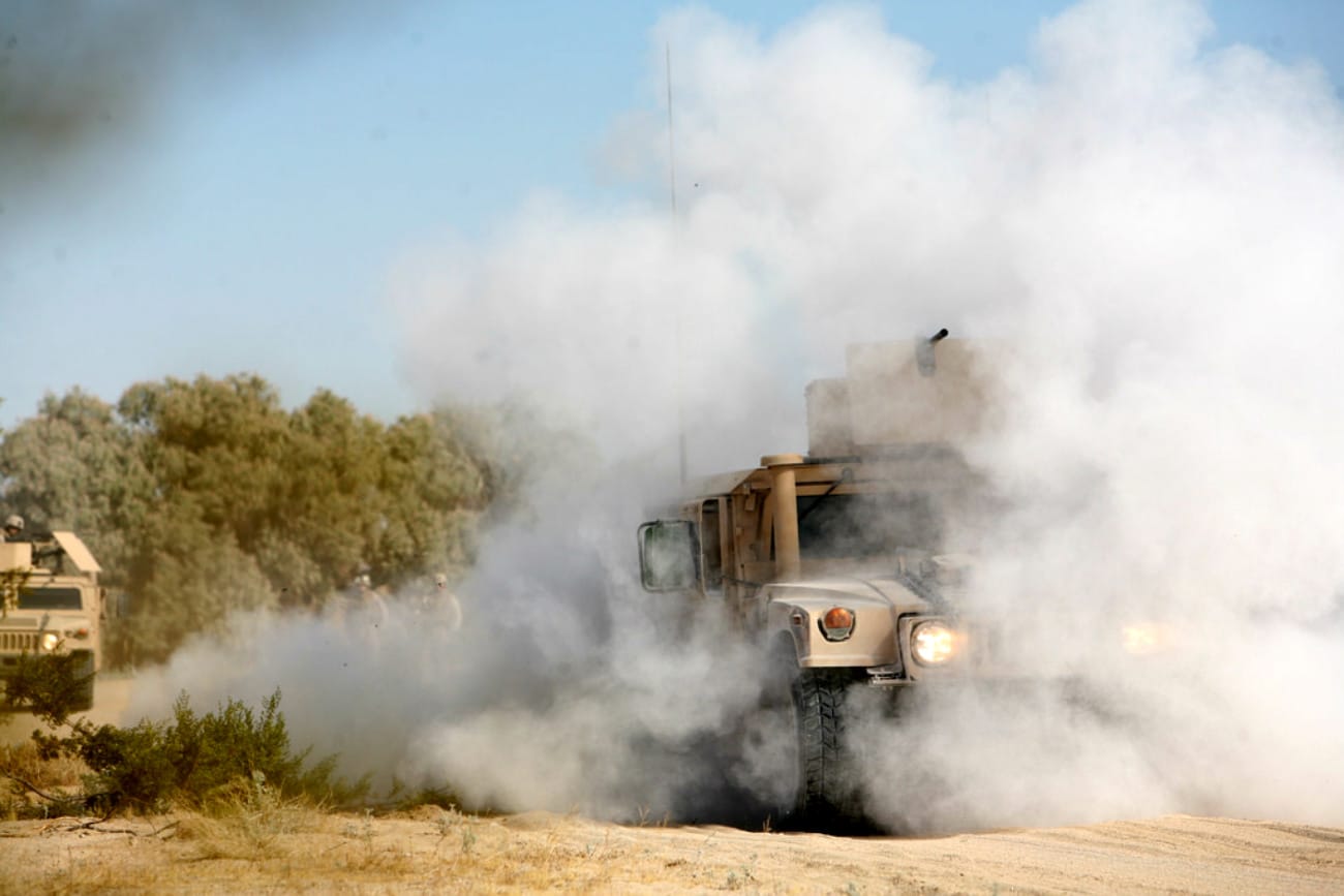 HMMWV - IED training