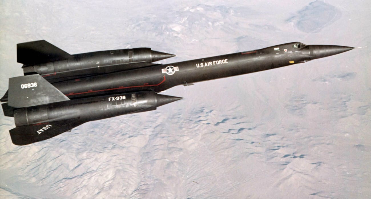 Lockheed YF-12 - Special black paint