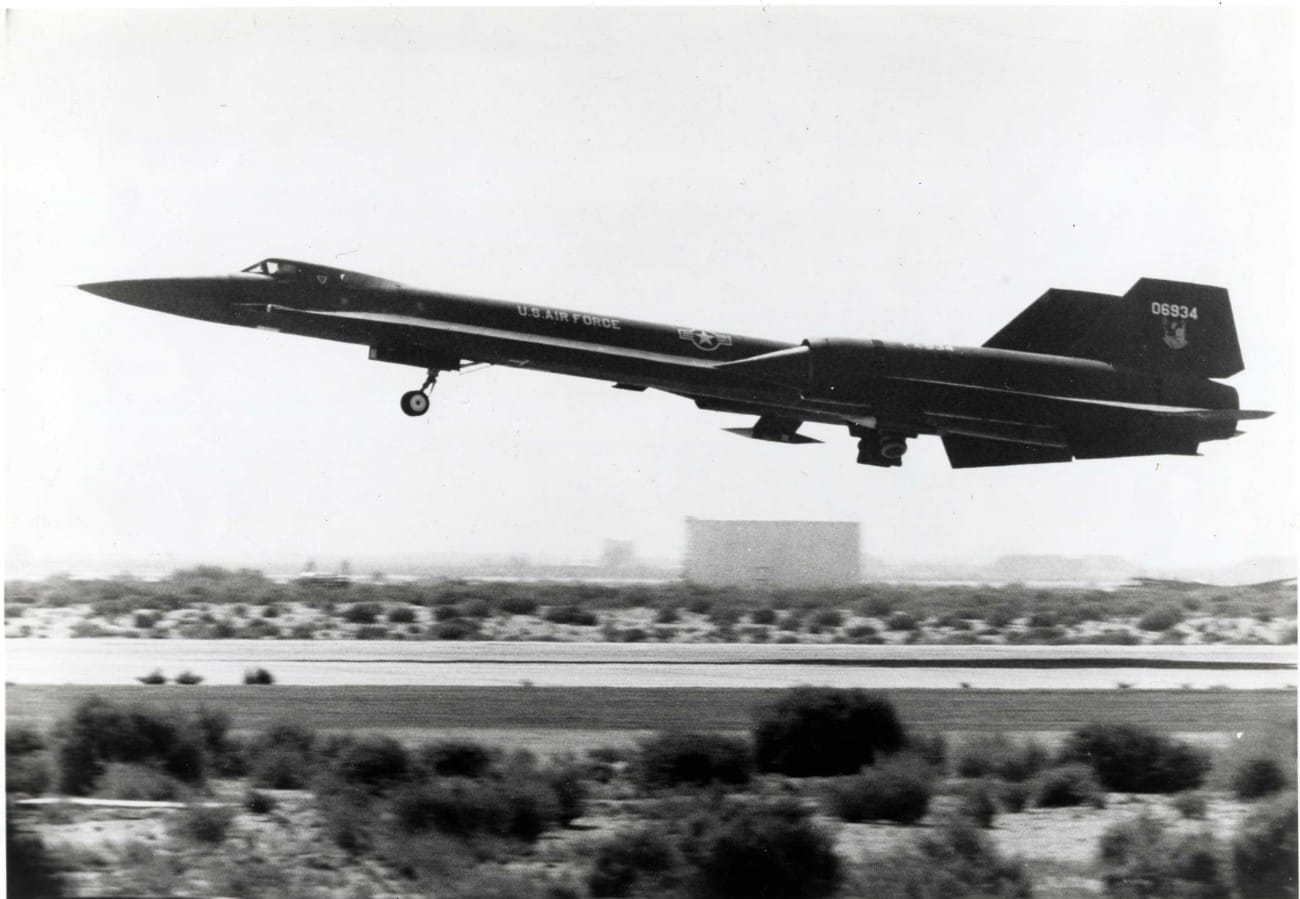 Lockheed YF-12 - Takeoff