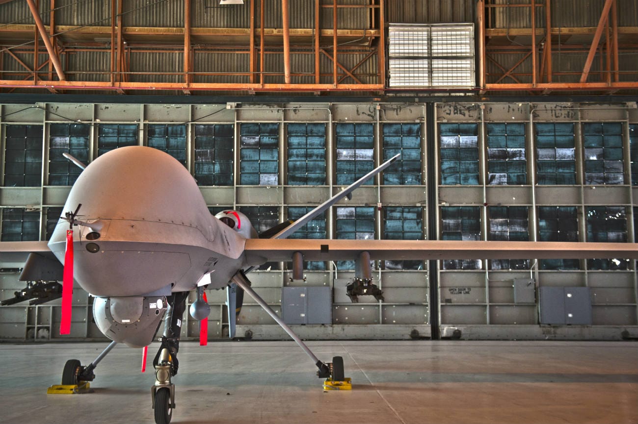 MQ-9 Reaper - On display