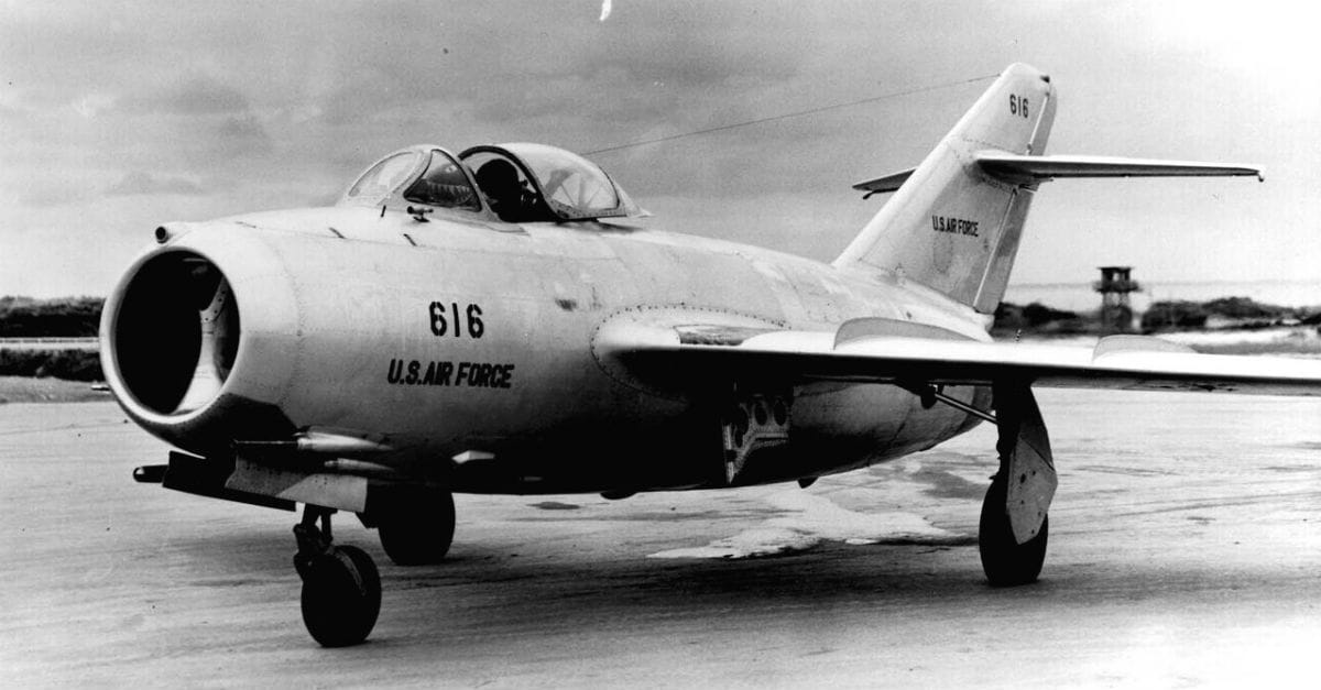 Lt. Kum Sok No of the North Korean Air Force MiG 15