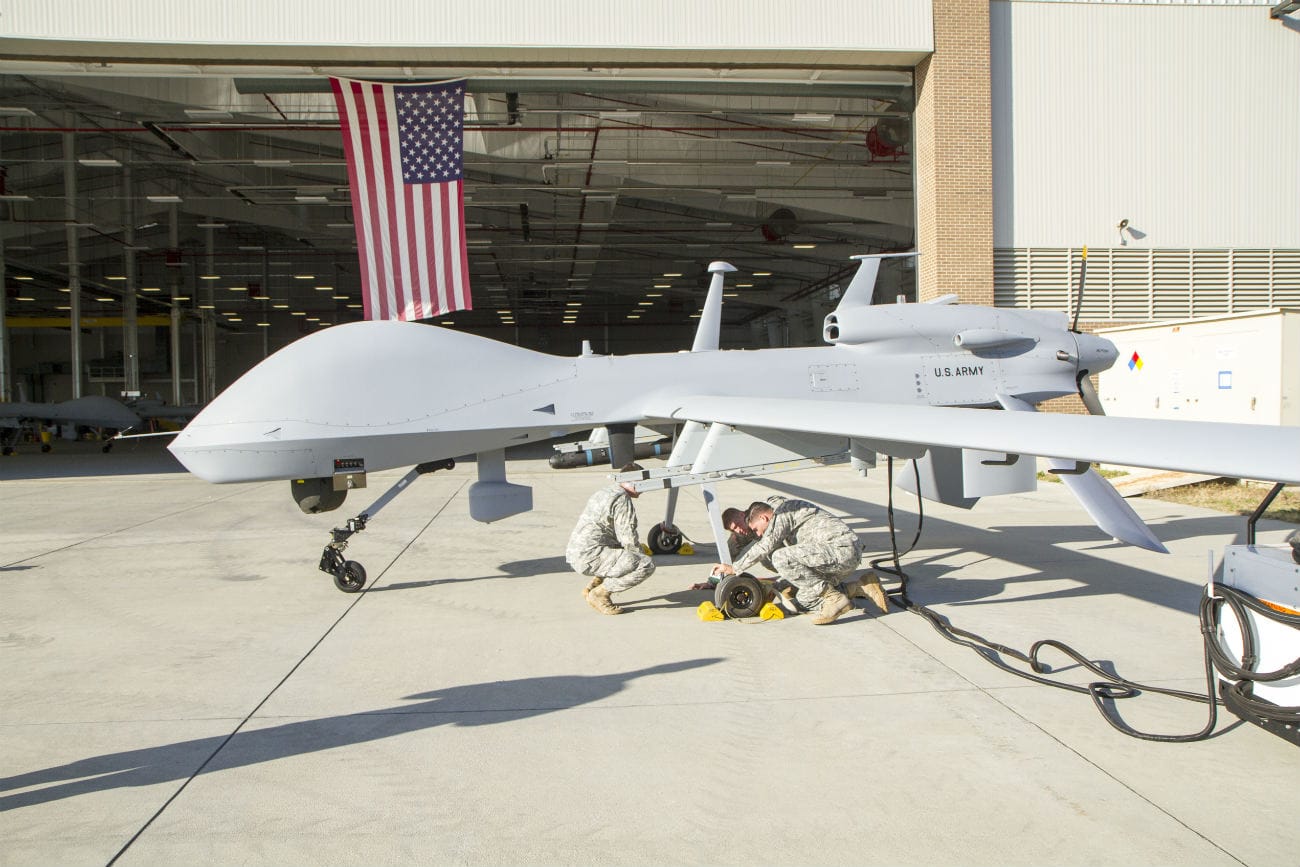 MQ-1C Gray Eagle - Pre-flight check-up
