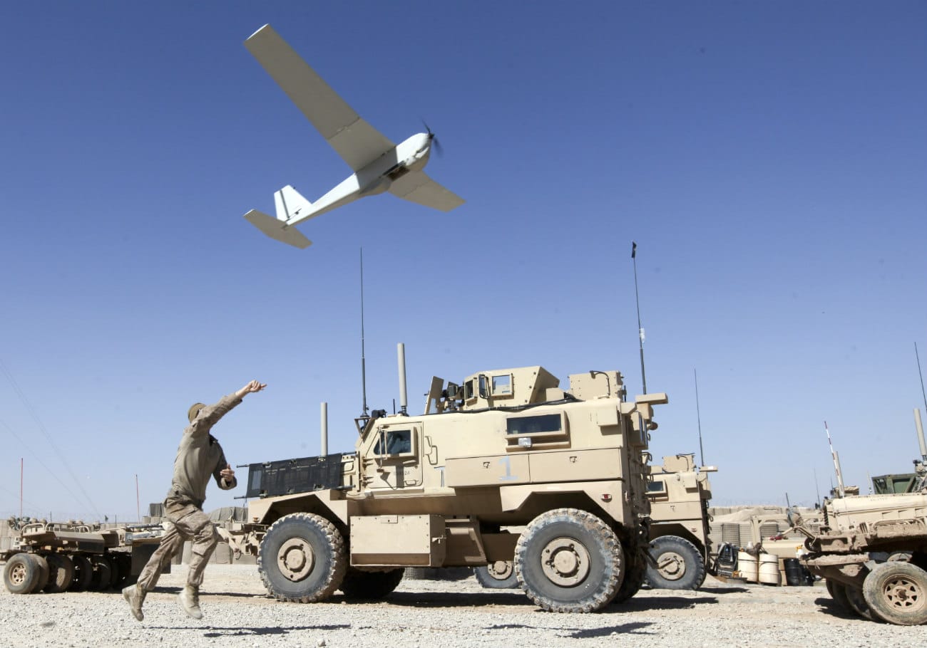 RQ-20 Puma - Take off