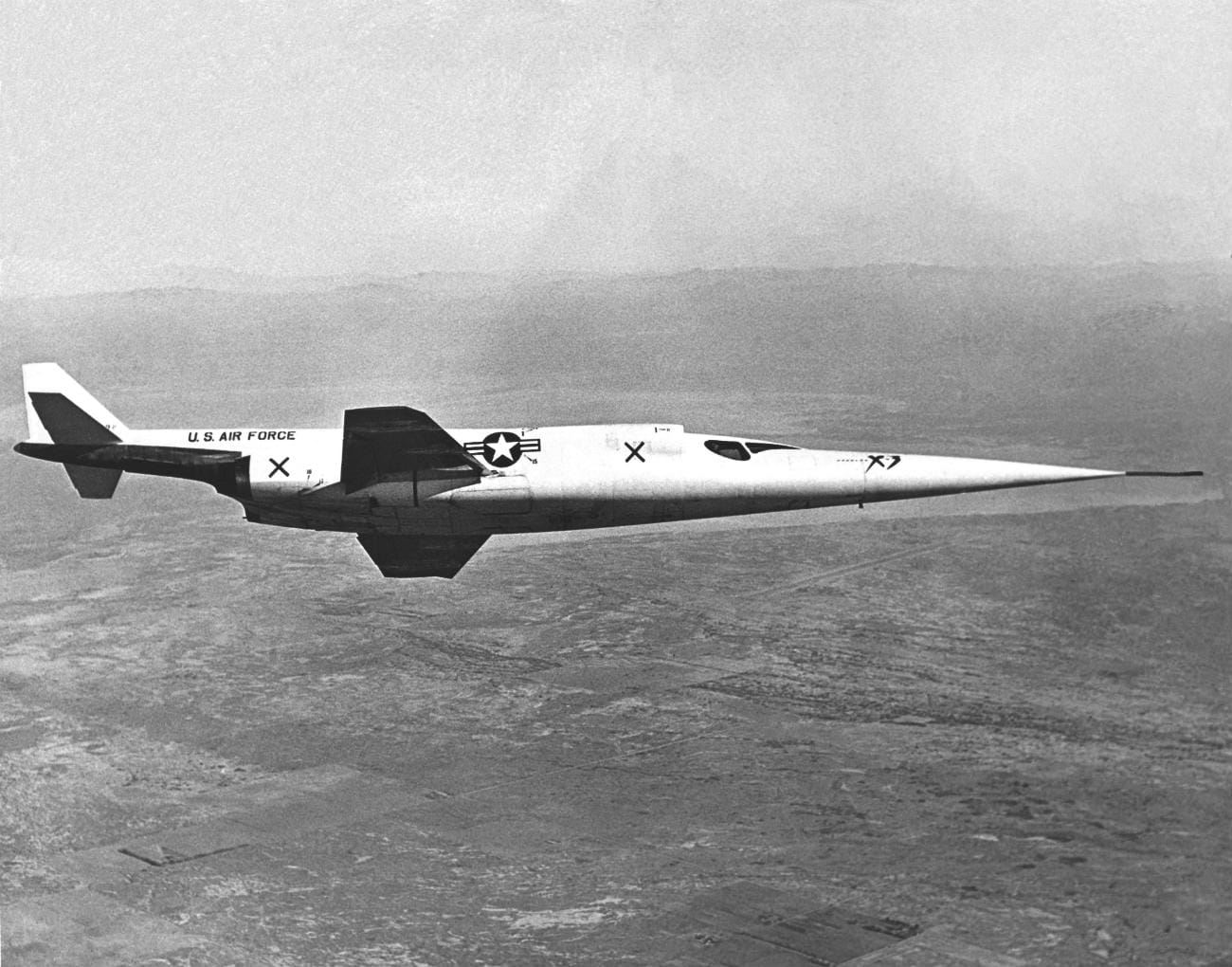 Douglas X-3 Stiletto cruising altitude