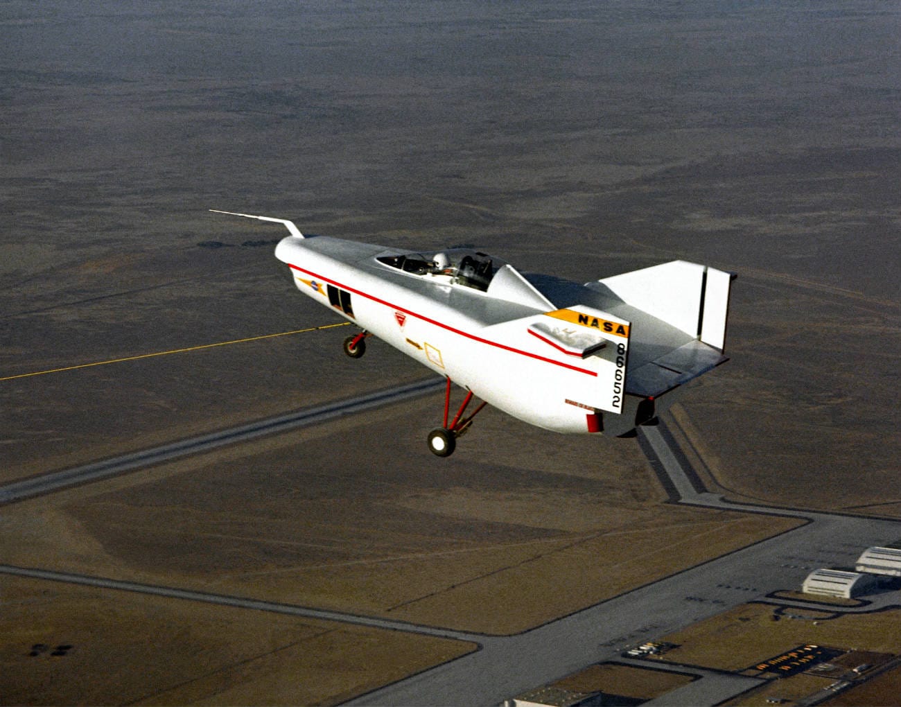 M2-F1 Lifting Body under tow