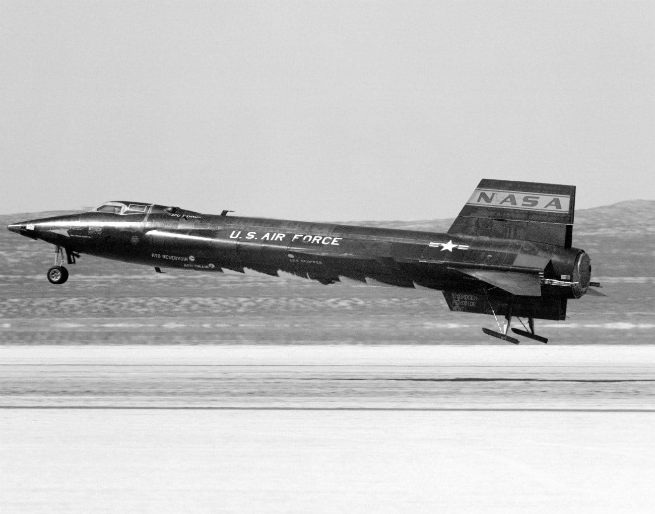 North American Aviation X-15 taking off