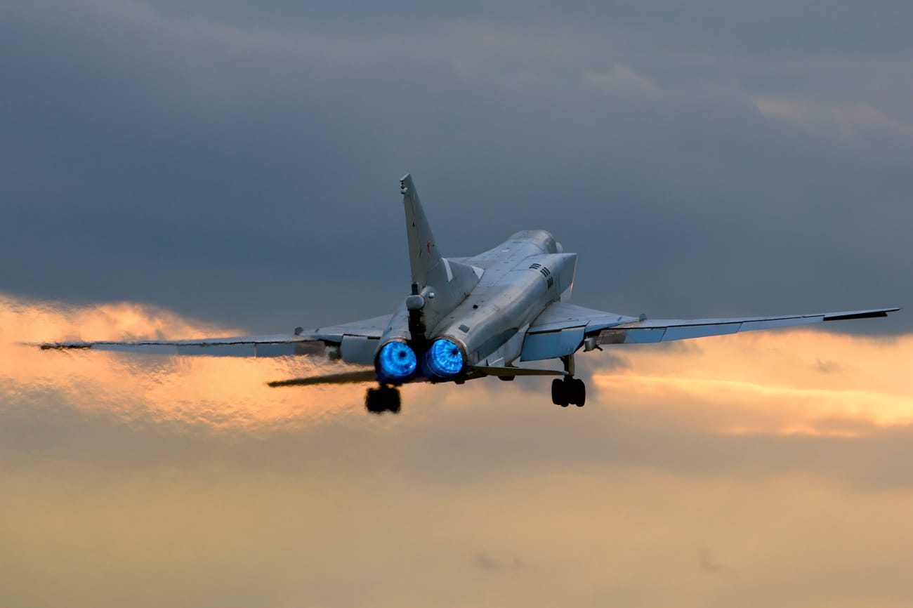 Tupolev Tu-22M-3 initial climb