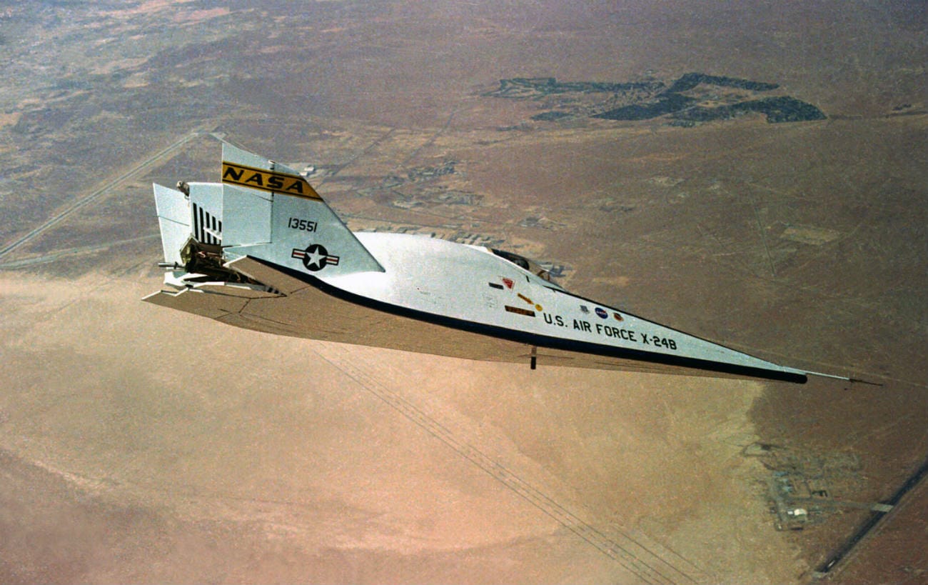 X-24B Lifting Body cruising altitude
