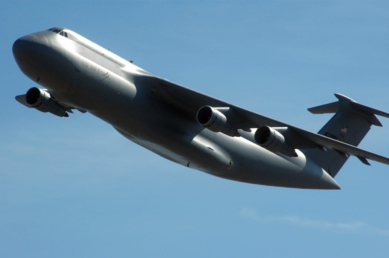 C-5 Galaxy in flight