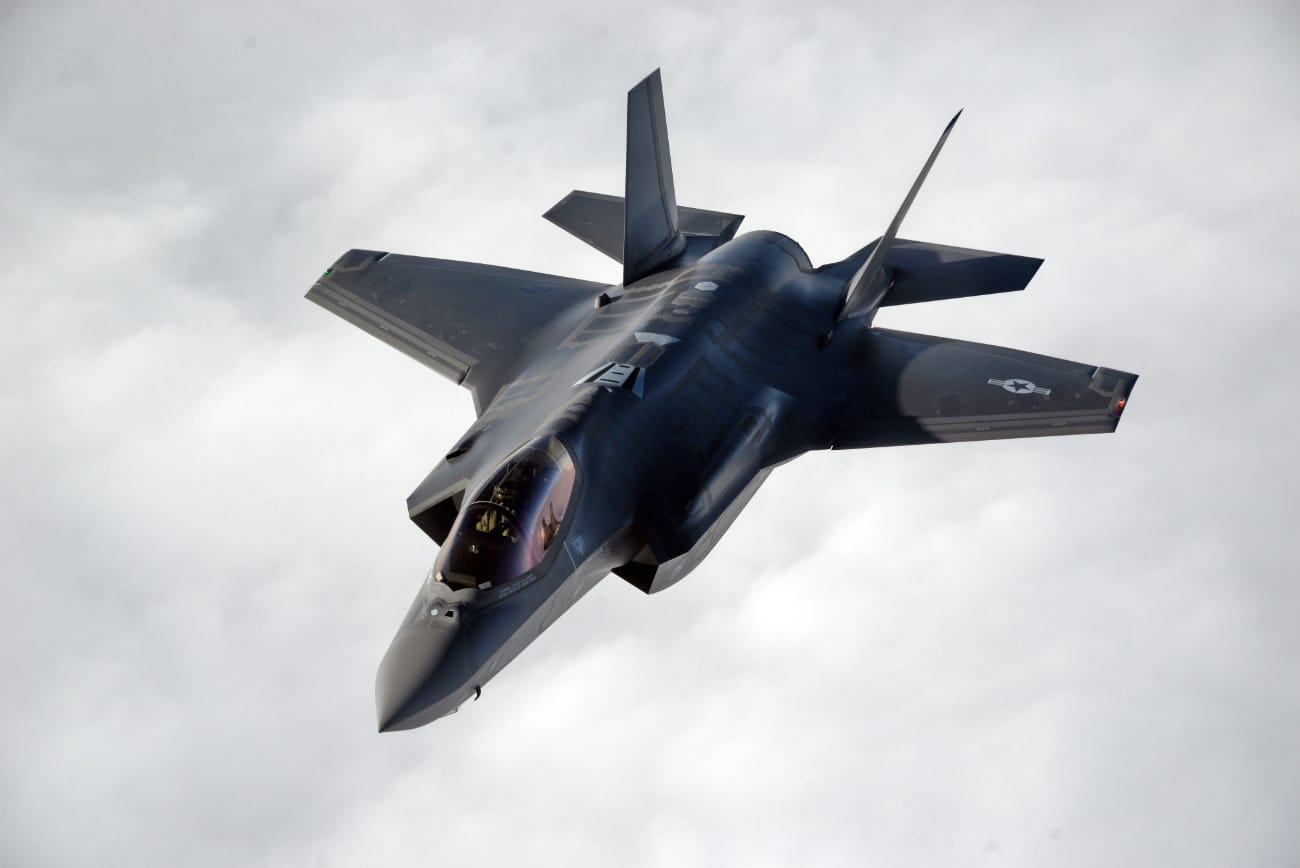 F-35 Lightning II in flight
