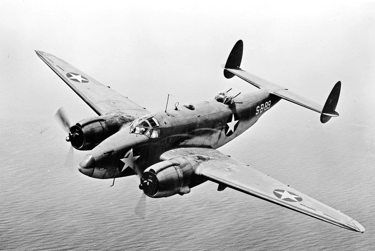 PV-1 Ventura cruising altitude