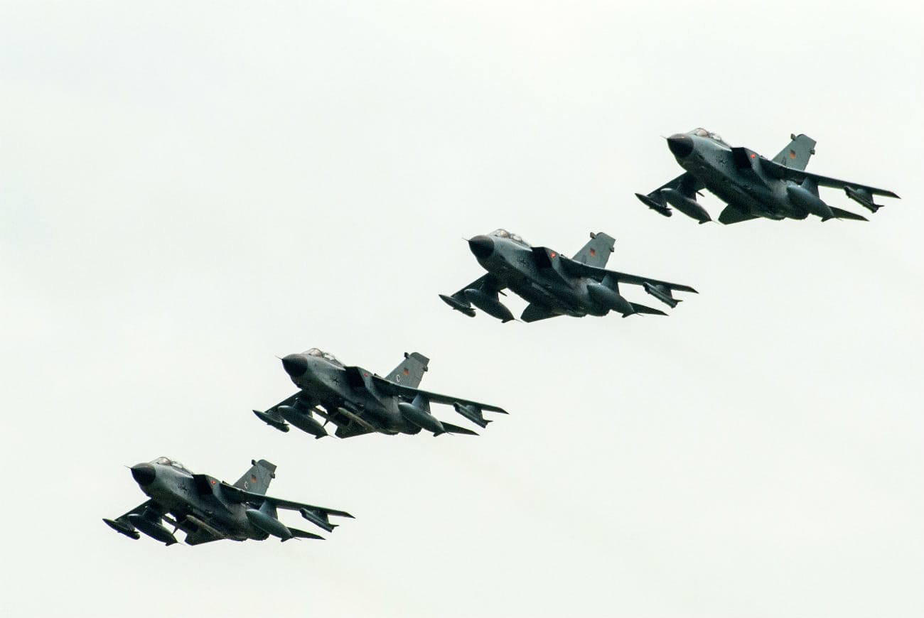 Captivating Images of Panavia Tornado in formation