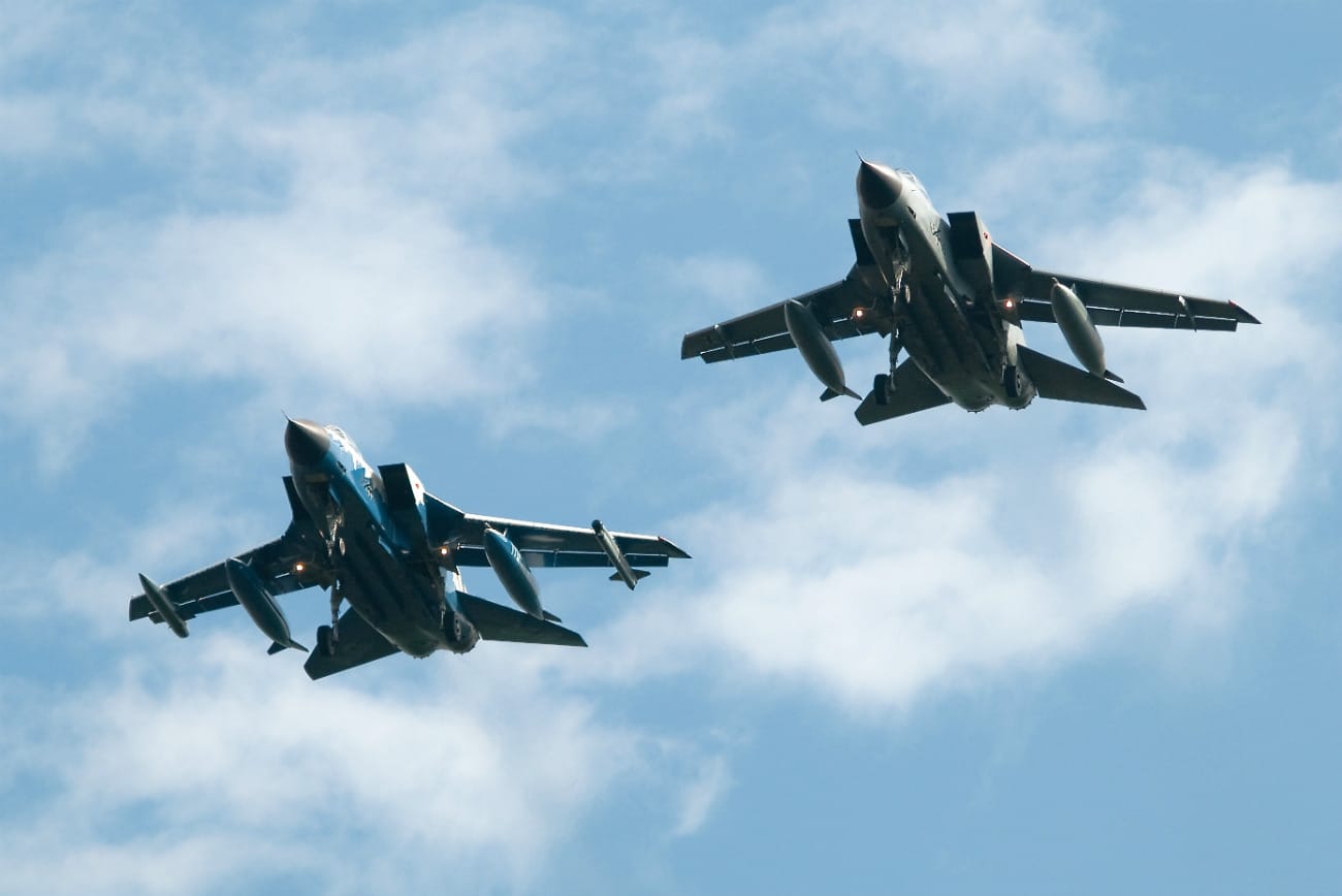 Captivating Images of Panavia Tornado in formation