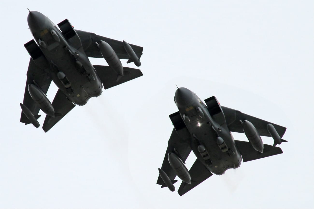 Captivating Images of Panavia Tornado in formation