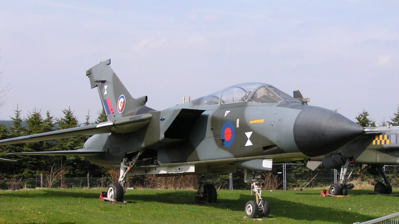Captivating Images of Panavia Tornado on display