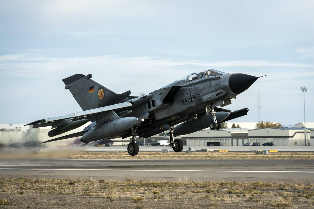 Captivating Images of Panavia Tornado taking off