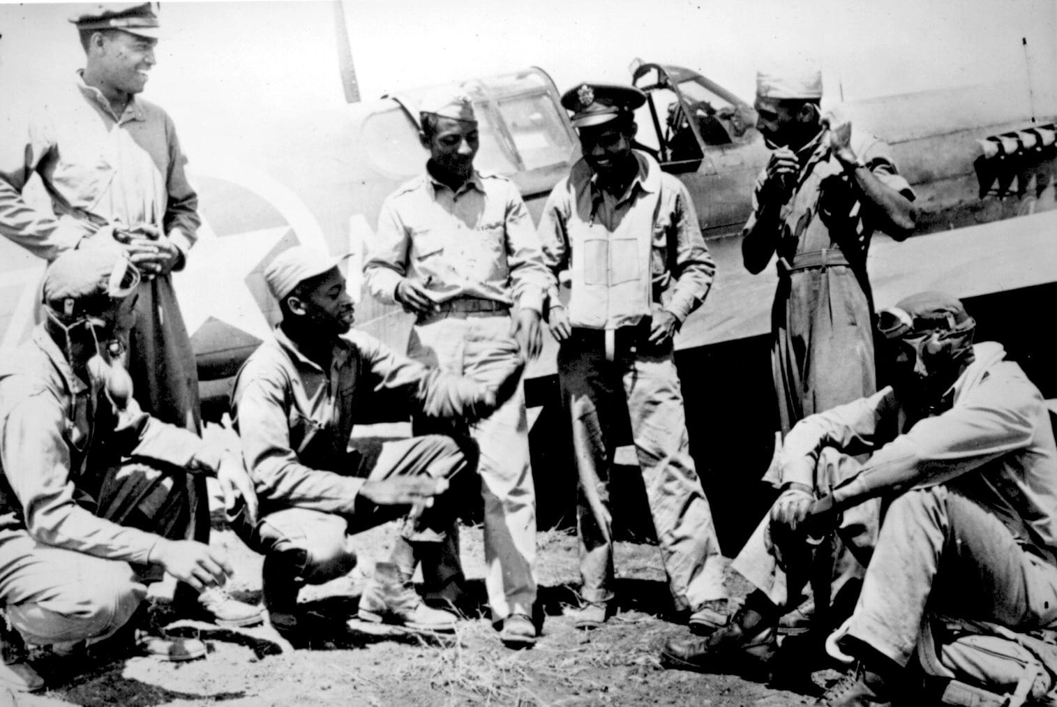 Tuskegee Airmen After Action in Italy