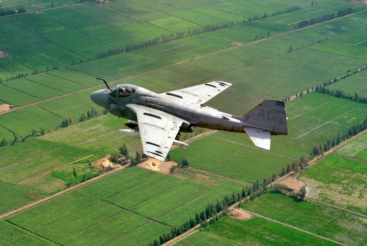 A-6 Intruder air-to-air view