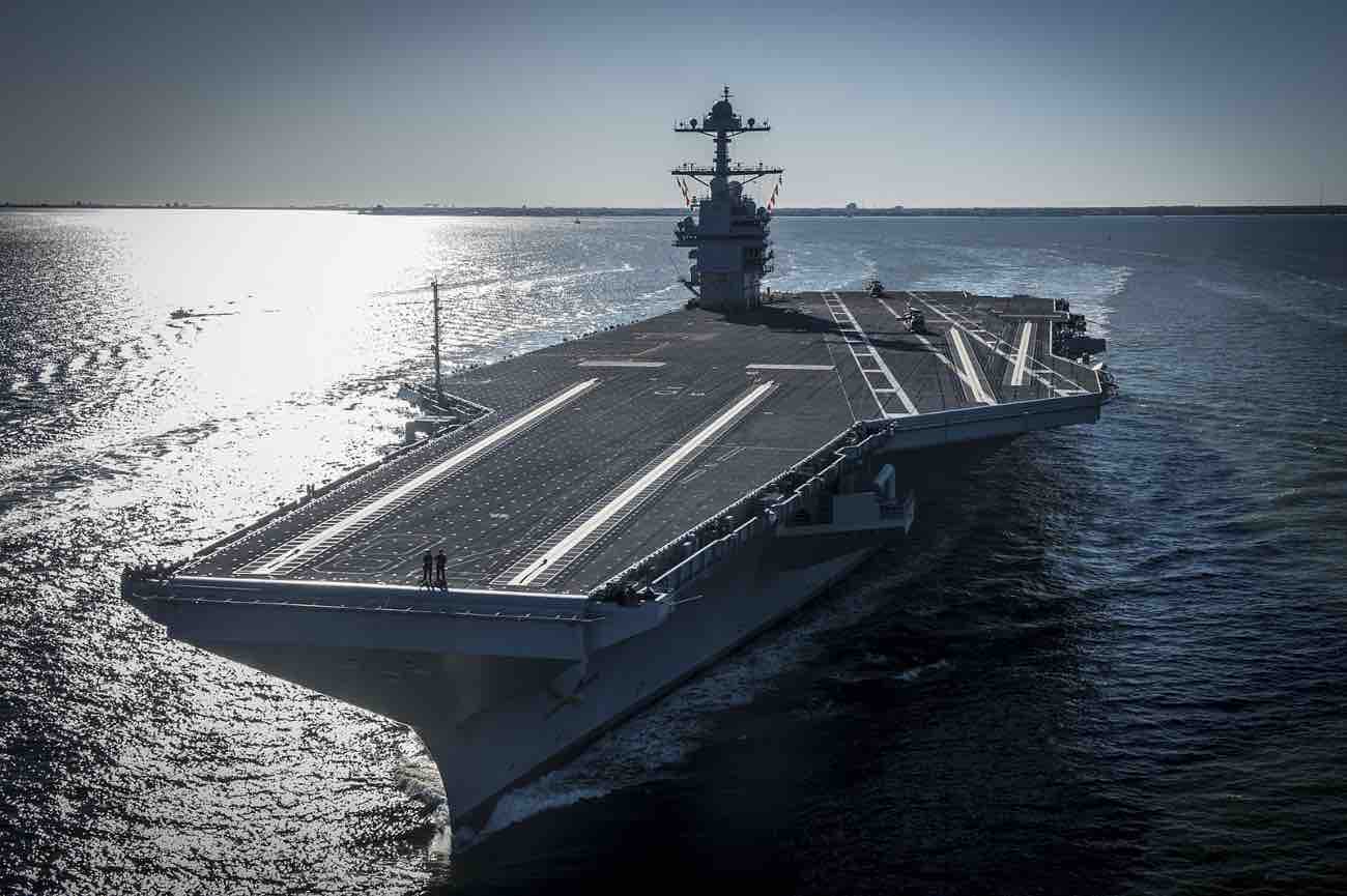 USS Gerald Ford aircraft carrier