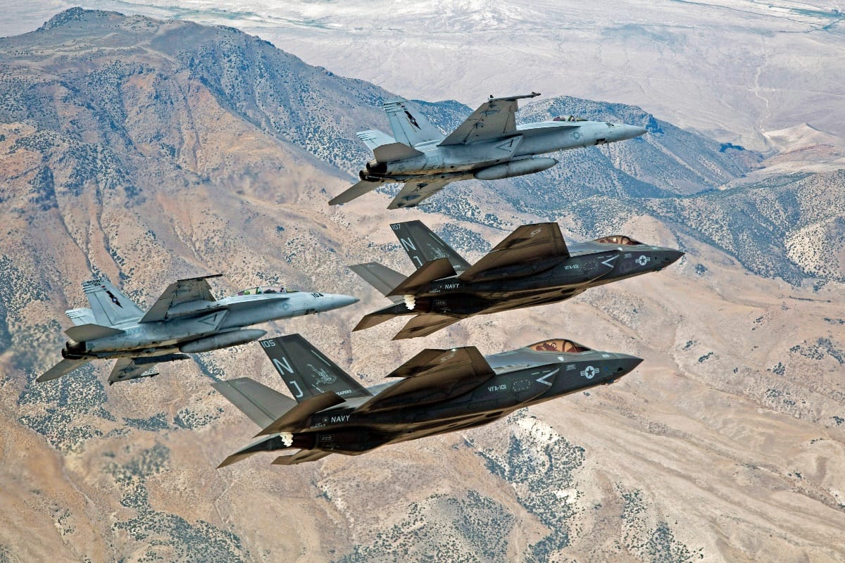 F-35 and F_A-18