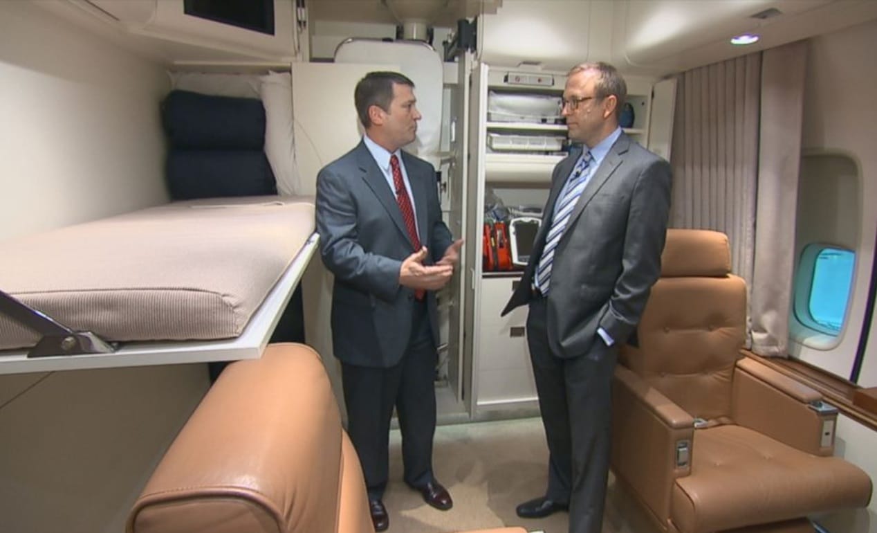 Air Force One facts, medical suite