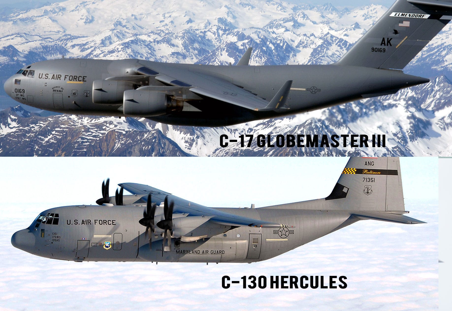 C 17 Vs C 130 Comparing The Two Cargo Aircraft2