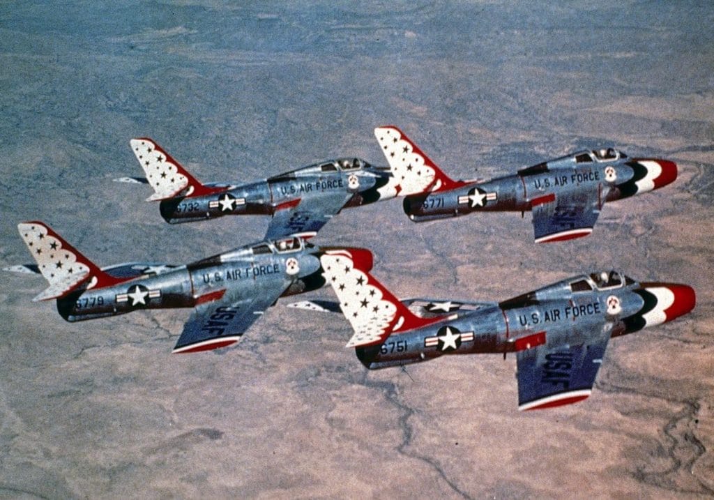 Thunderstreak Usaf Thunderbirds