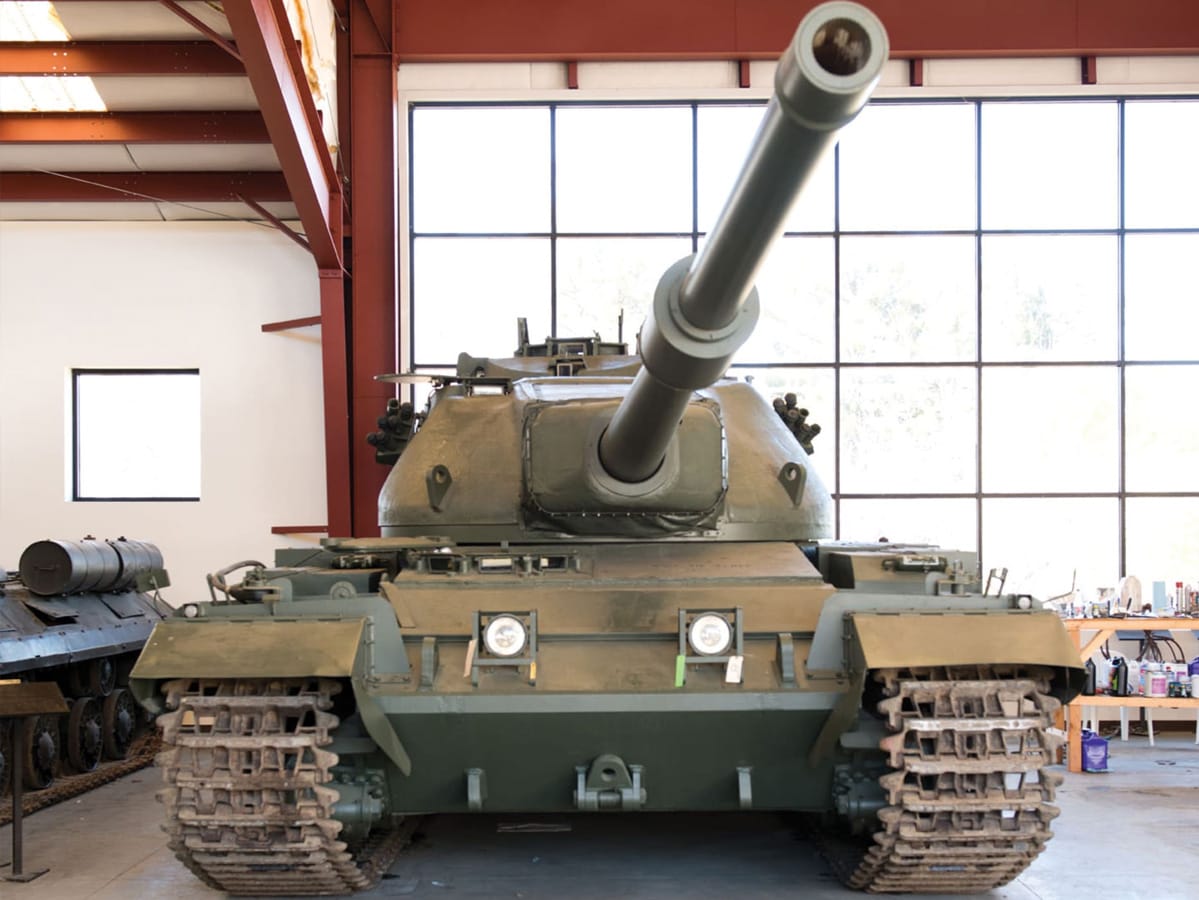 FV214 Conqueror heavy tank, a rare Cold War British tank built to counter Soviet armor