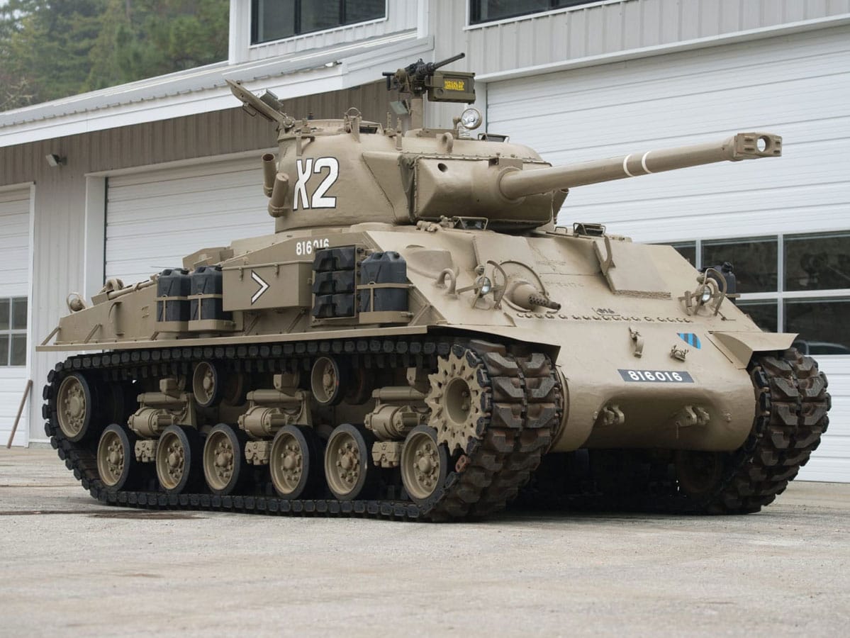 M-50 Israeli Super Sherman at auction