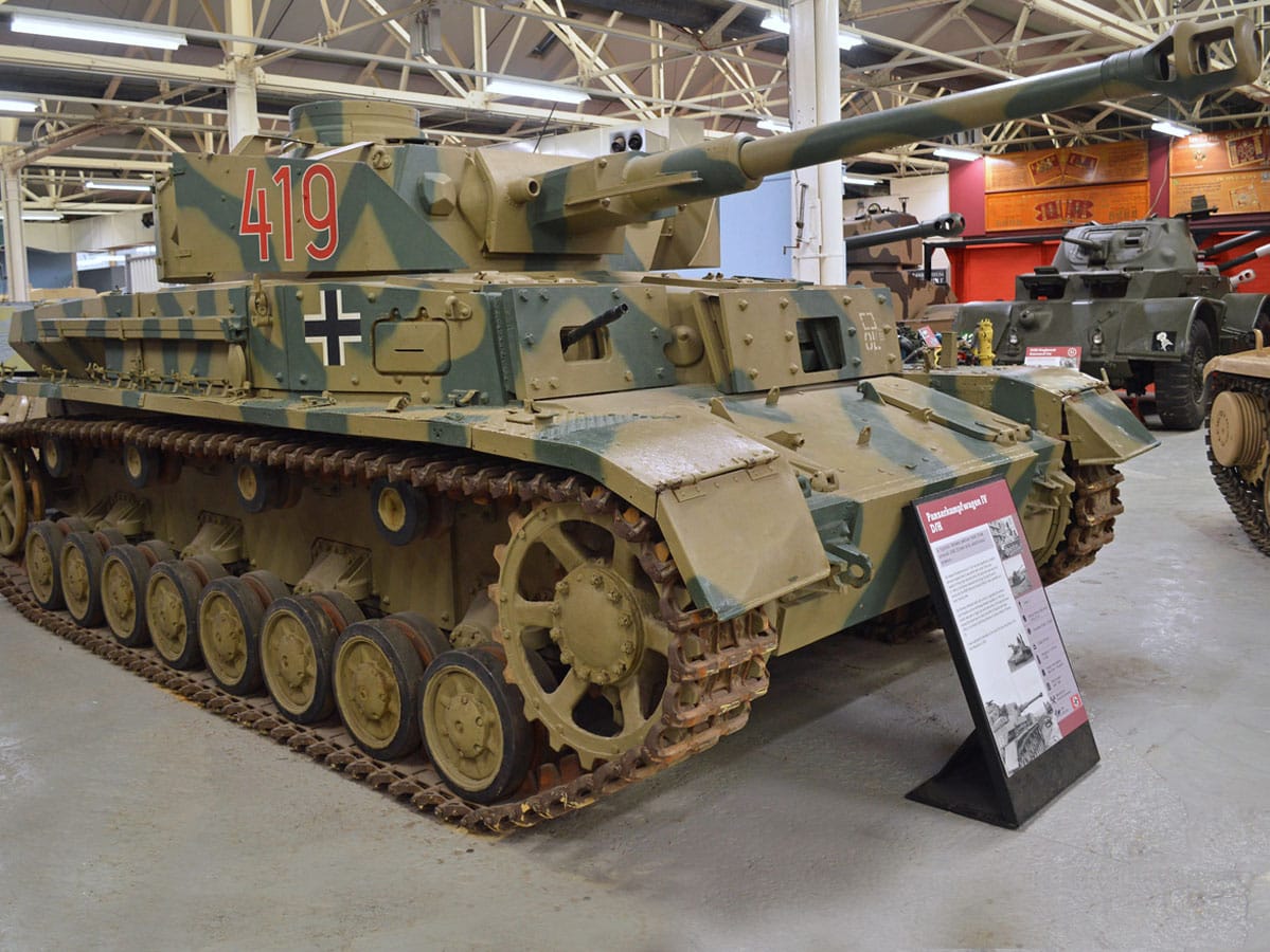 Panzerkampfwagen IV, an extremely rare WWII German tank