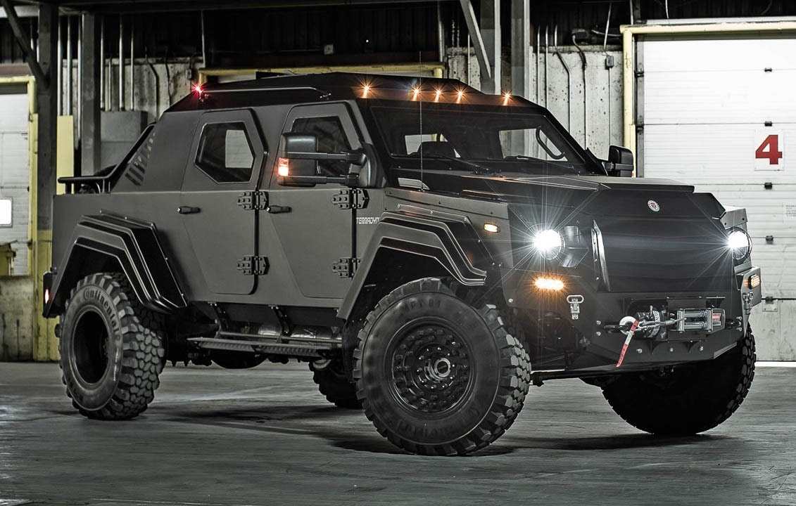 Terradyne Gurkha, fully loaded.