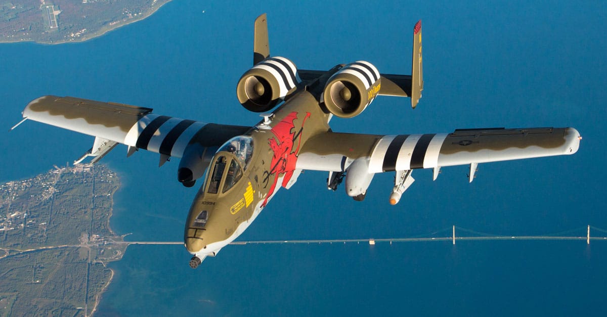A-10 Thunderbolt Painted