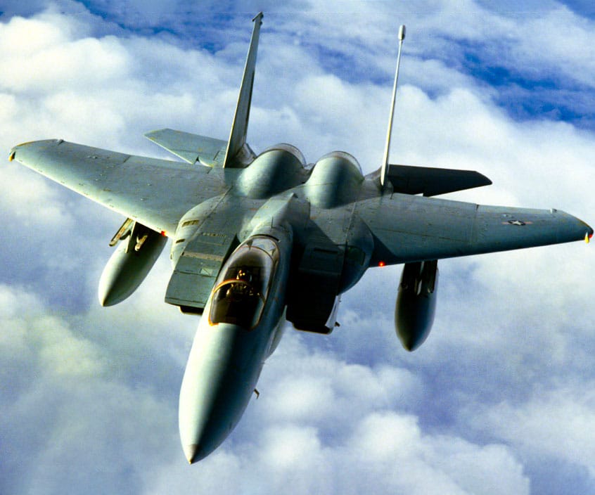 F-15 Eagle in flight
