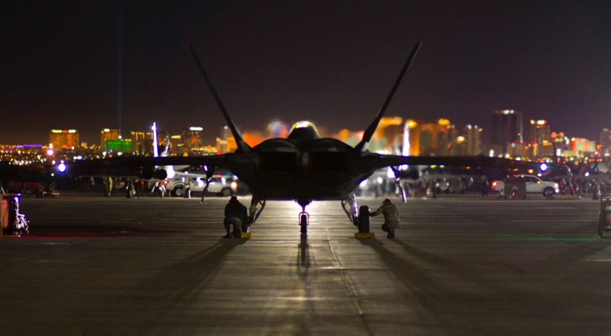 F-22 stealth in LV
