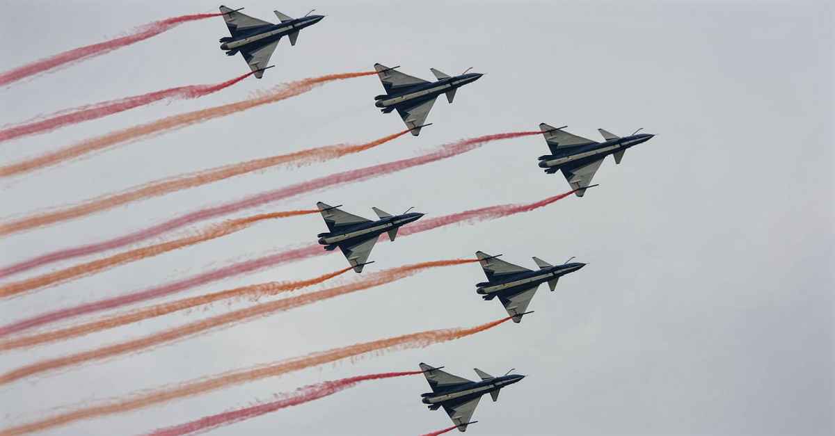 Chengdu J-10 Formation