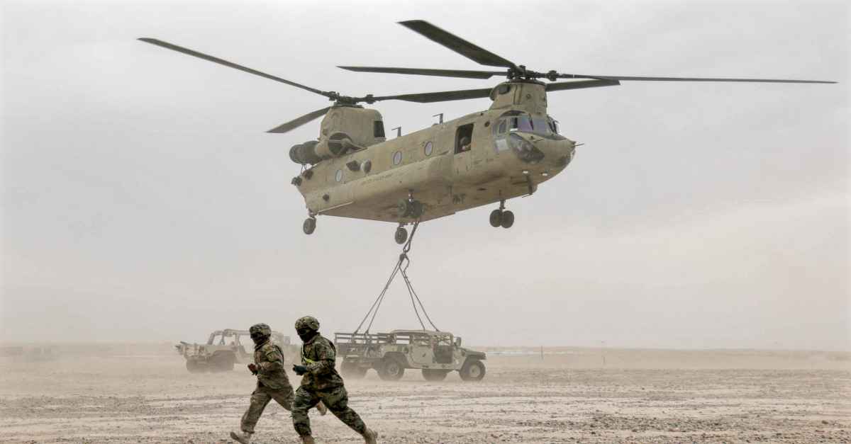 CH-47 Chinook Helicopter