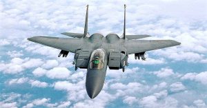 F-15 Eagle in flight