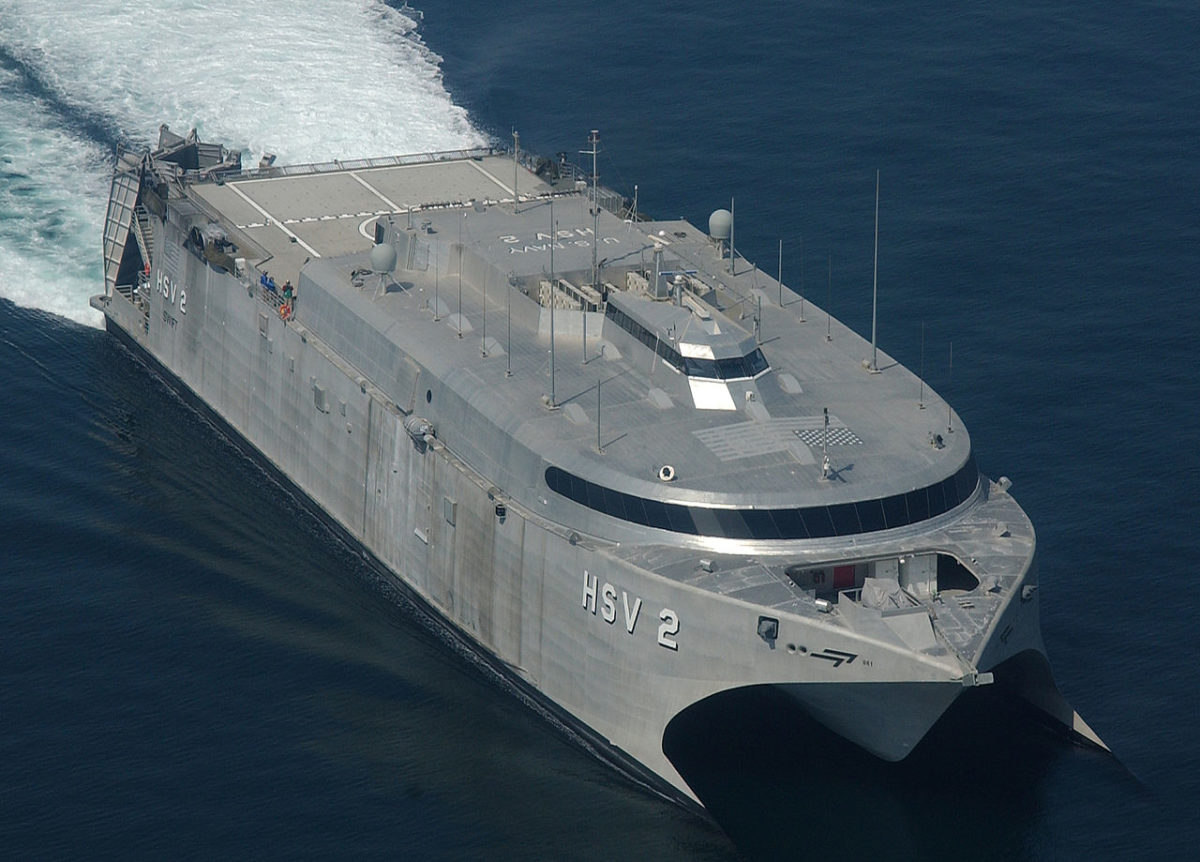 catamaran military ship