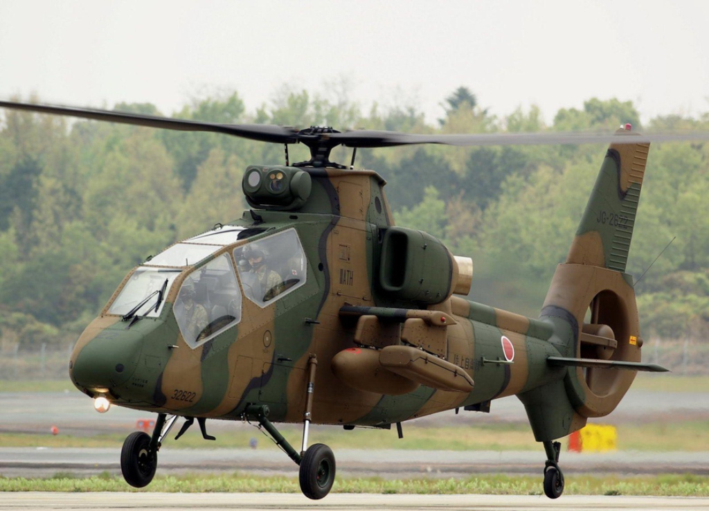 Kawasaki OH-1 Attack Helicopter | Military Machine