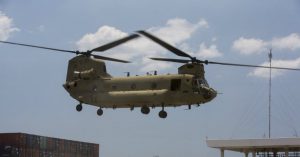 Boeing CH-47 Chinook aircraft